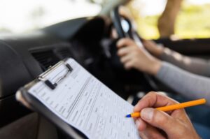 How were helping driving instructors carry out realistic mock driving