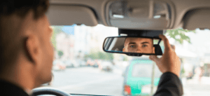 Adjusting your car interior mirror
