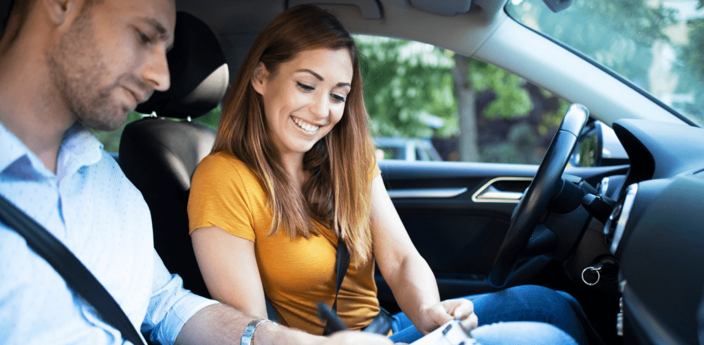 Professional driving tuition