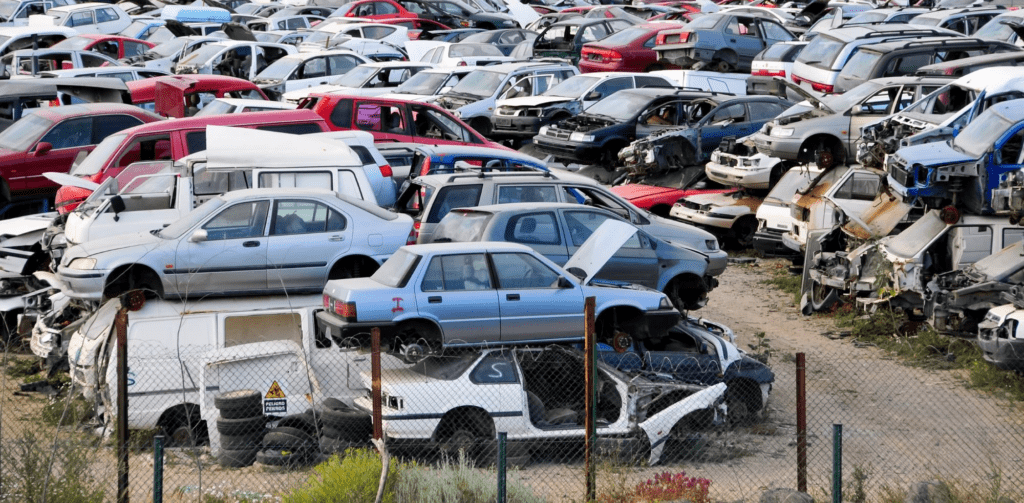 What happens when a car is scrapped