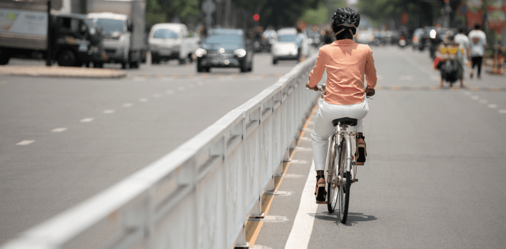 Allow ample room for cyclists on the road