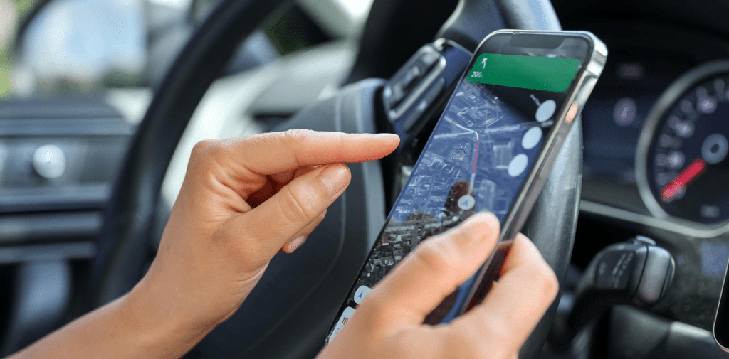 Driving with a Satellite Navigation System