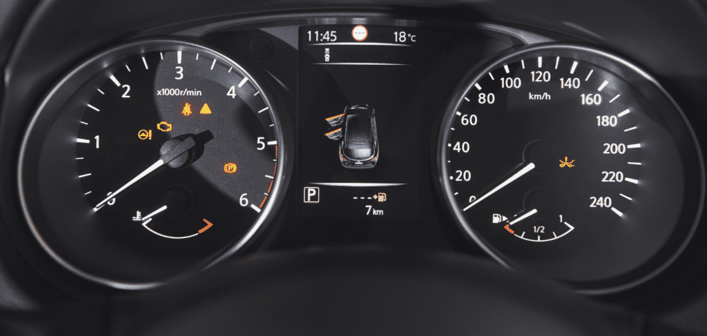 Older Cars Speedometers