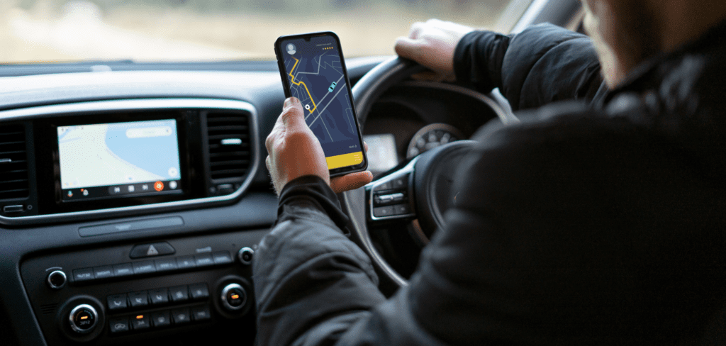 Using Your Mobile Phone as a Sat Nav in an Unfixed Position