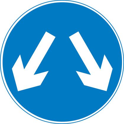 Mandatory road signs